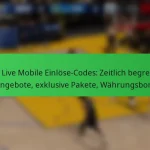 NBA Live Mobile Einlöse-Codes: Zeitlich begrenzte Angebote, exklusive Pakete, Währungsboni