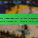 NBA Live Mobile Monats-Pass: Zeitlich begrenzte Angebote, Bonuswährung, Exklusive Veranstaltungen