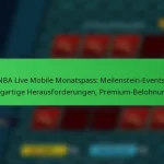 NBA Live Mobile Monatspass: Meilenstein-Events, Einzigartige Herausforderungen, Premium-Belohnungen