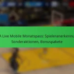 NBA Live Mobile Monatspass: Spieleranerkennung, Sonderaktionen, Bonuspakete